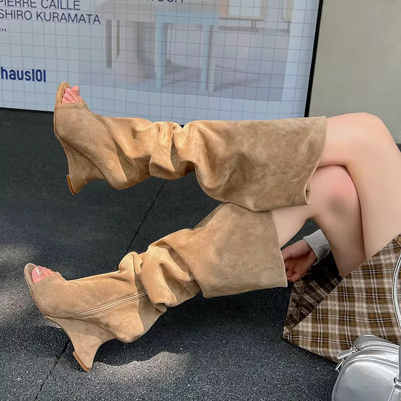 Botas de nueve tacones